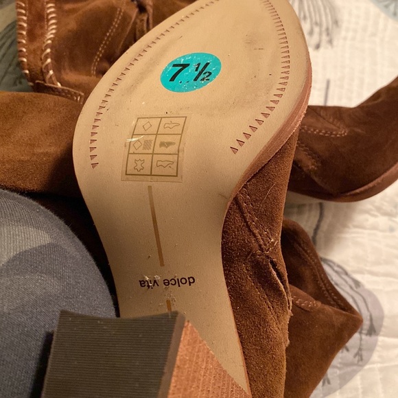 Dolce Vita Leather Over knee boots - Picture 6 of 8